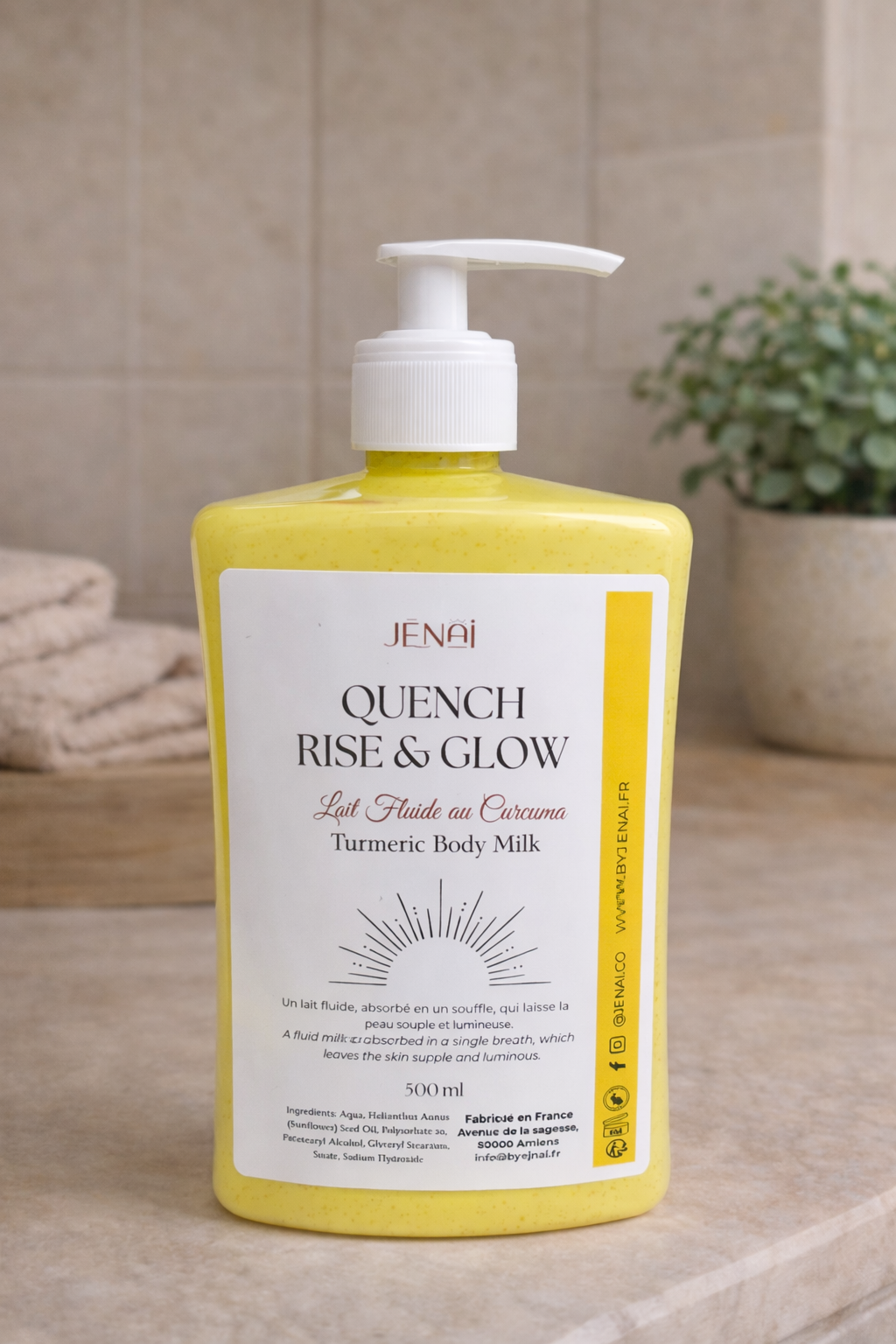 QUENCH – Hydrating Body Lotion with Turmeric