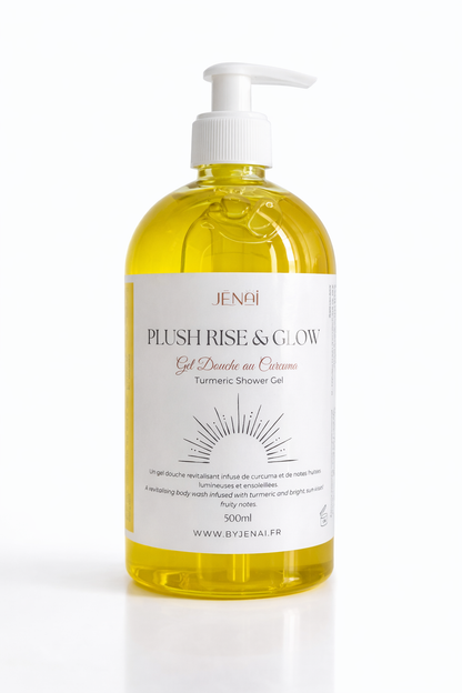 PLUSH – Rise &amp; Glow | Turmeric Shower Gel